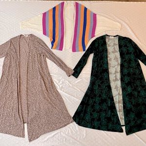 Womens Lularoe Cardigans - Large